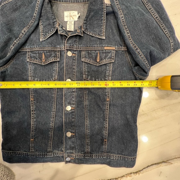 Calvin Klein Jean Jacket. Size L. - Picture 5 of 6